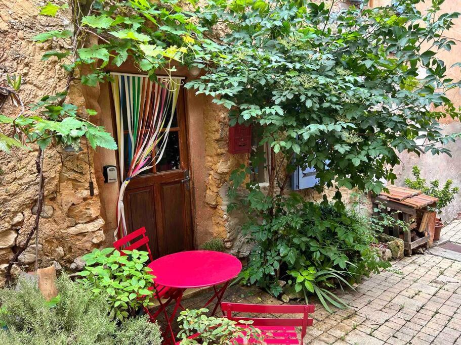Maisonnette Au Pied Du Mont Ventoux Ste Colombe Bedoin Exterior photo
